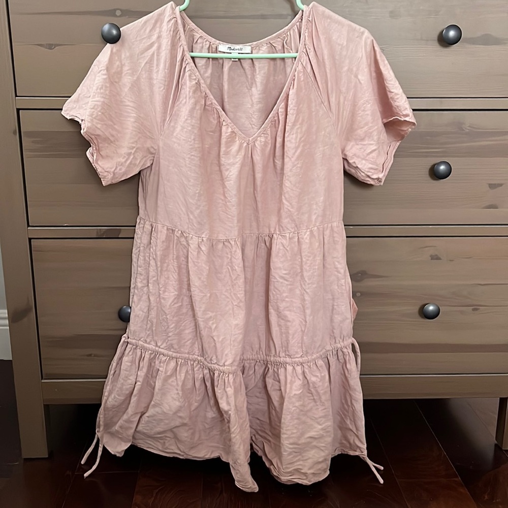 Madewell light pink dress